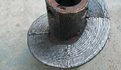 耐磨焊絲在螺旋絞刀上的應用