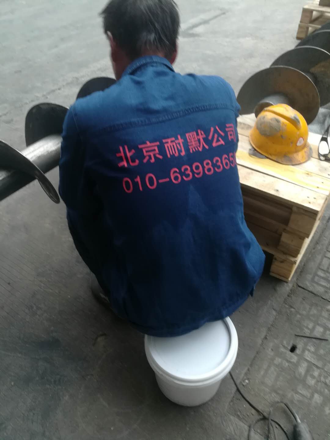 耐磨焊絲在螺旋絞刀上的應用